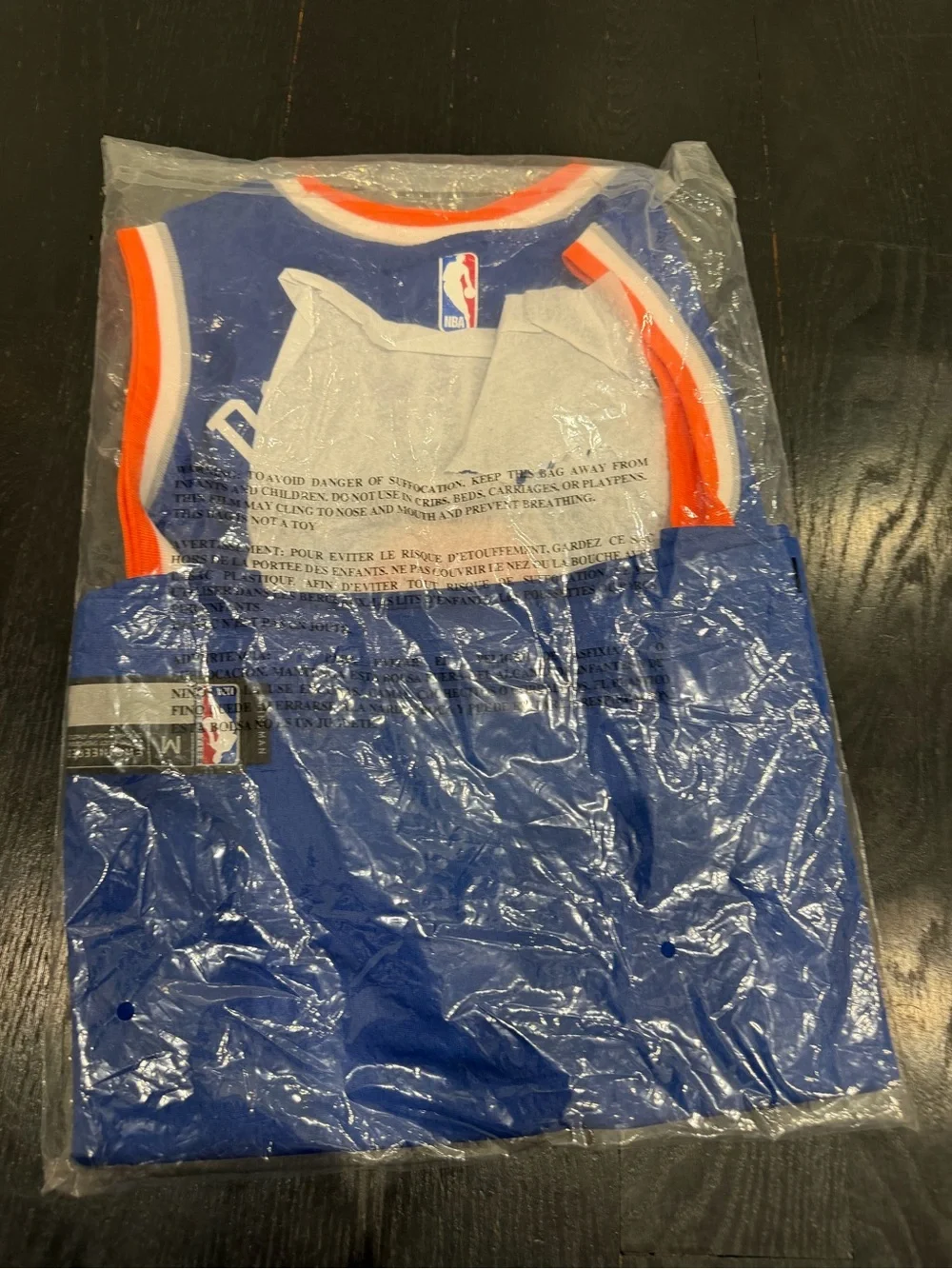NBA NY Knicks Jersey Youth Nike Kristaps Porzingis Icon Edition Swingman Jersey - Picture 6 of 6